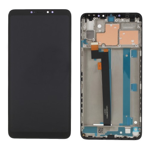 Οθόνη με Frame Xiaomi Mi Max 3 Μαυρη