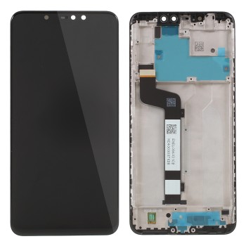 Οθόνη με μηχανισμό αφής και Πλαίσιο LCD SCREEN Xiaomi Redmi Note 6 Pro Black