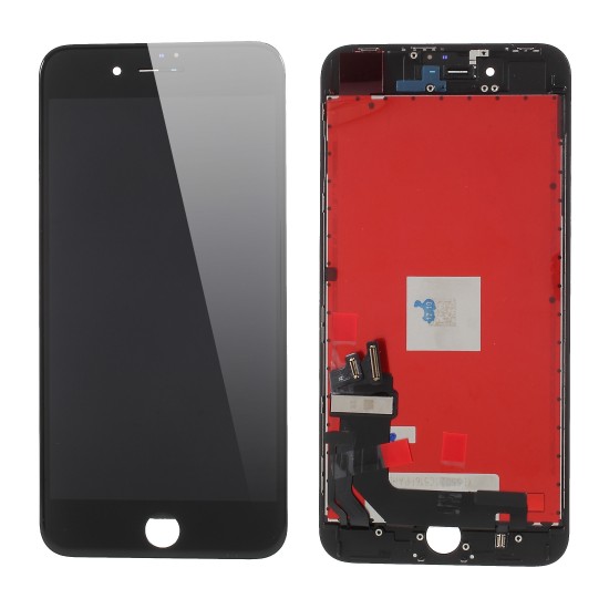 Οθόνη με μηχανισμό αφής και Πλαίσιο LCD SCREEN iPhone 8 Plus Black Οθόνη με μηχανισμό αφής και Πλαίσιο LCD SCREEN iPhone 8 Plus Black