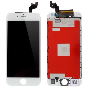 Οθόνη με μηχανισμό αφής και Πλαίσιο LCD SCREEN iPhone 6s White