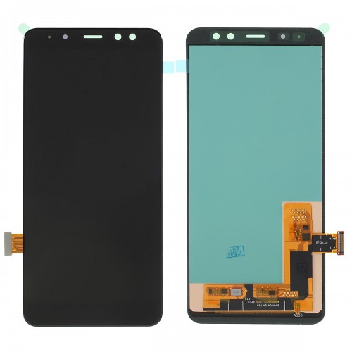 Οθόνη Incell με Μηχανισμό Αφής για Galaxy A8 2018 (Μαύρο)