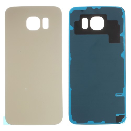 Πίσω καπάκι κάλυμμα μπαταρίας Samsung Galaxy S6 Gold Πίσω καπάκι κάλυμμα μπαταρίας Samsung Galaxy S6 Gold