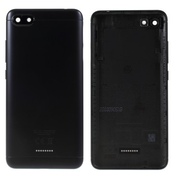 Πίσω καπάκι μπαταρίας για Xiaomi Redmi 6a Μαύρο