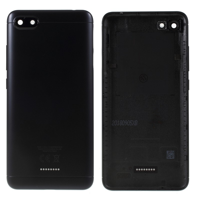 Πίσω καπάκι μπαταρίας για Xiaomi Redmi 6a Μαύρο