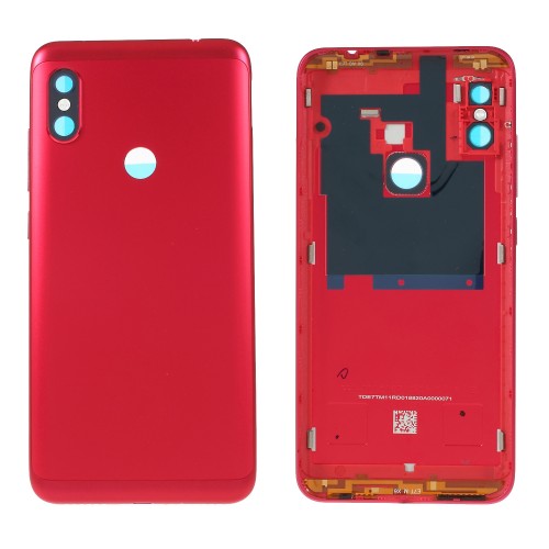Πίσω καπάκι κάλυμμα μπαταρίας Xiaomi Redmi Note 6 Pro Red