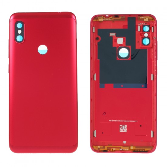 Πίσω καπάκι κάλυμμα μπαταρίας Xiaomi Redmi Note 6 Pro Red Πίσω καπάκι κάλυμμα μπαταρίας Xiaomi Redmi Note 6 Pro Red