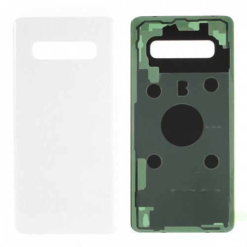 Πίσω καπάκι κάλυμμα μπαταρίας Samsung Galaxy S10 White Πίσω καπάκι κάλυμμα μπαταρίας Samsung Galaxy S10 White