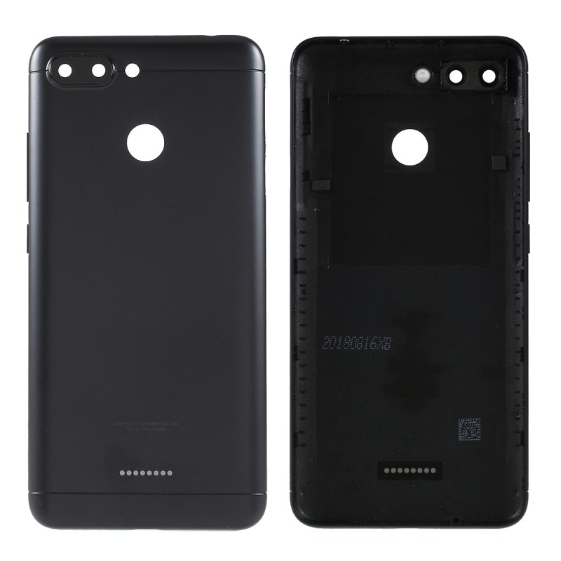 Πίσω καπάκι κάλυμμα μπαταρίας Xiaomi Redmi 6 Black