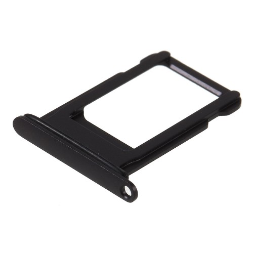 SIM Card Tray With Waterproof Rubber Ring for iPhone 8 Black