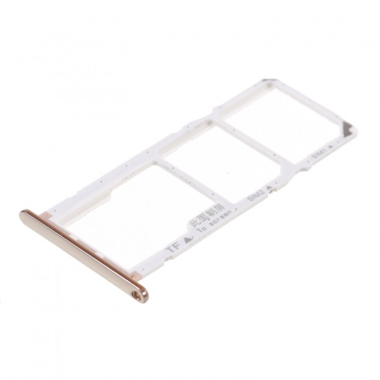 Υποδοχή κάρτας SIM και SD Tray για Huawei Y6 Prime 2018 Χρυσό