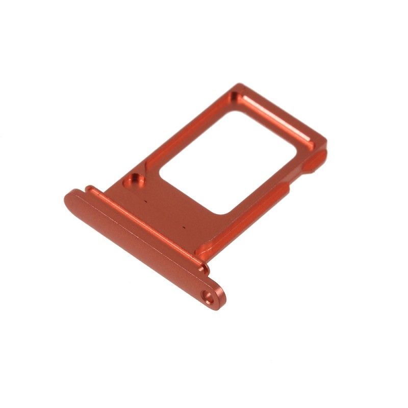 Υποδοχή Κάρτας Single SIM Tray για Apple iPhone XR - Χρώμα: Κόκκινο 