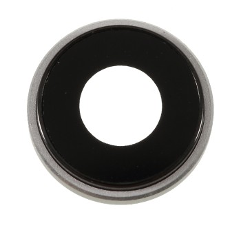 Τζαμάκι Κάμερας με Πλαίσιο / Camera lense with Frame για Apple iPhone XR - Χρώμα: Ασημί