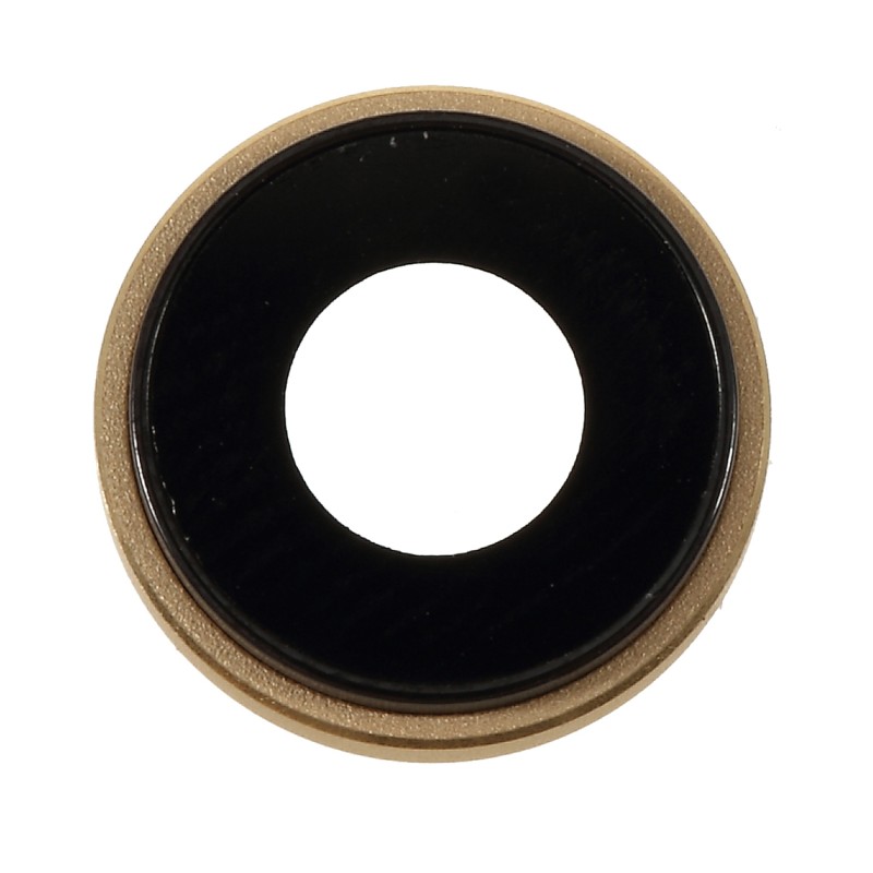Τζαμάκι Κάμερας με Πλαίσιο / Camera lense with Frame για Apple iPhone XR - Χρώμα: Χρυσό