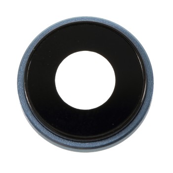 Τζαμάκι Κάμερας με Πλαίσιο / Camera lense with Frame για Apple iPhone XR - Χρώμα: Γαλάζιο