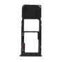 Sim Tray Samsung Galaxy A7 2018 Black Μαύρο