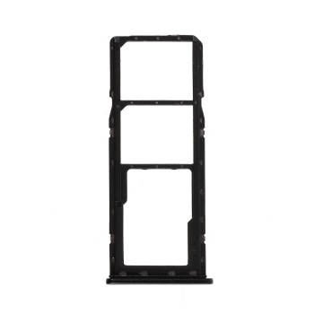 SIM Card Tray for Samsung Galaxy A10s Dual Card Version Black