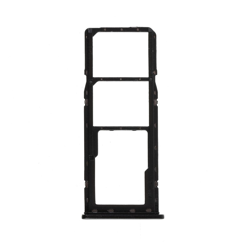 SIM Card Tray for Samsung Galaxy A10s Dual Card Version Black