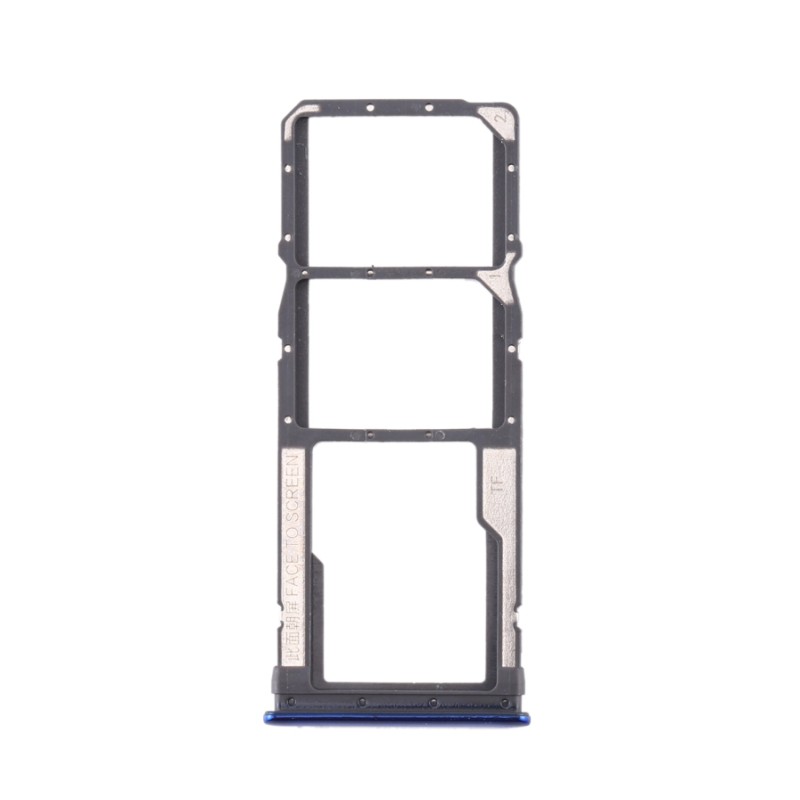 Υποδοχή κάρτας SIM και SD Μπλε για Redmi Note 8