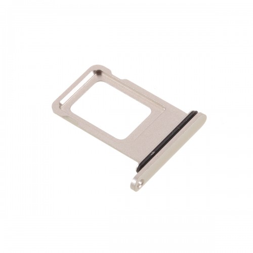 Υποδοχή Κάρτας Single SIM Tray για Apple iPhone 11 - Χρώμα: Λευκό