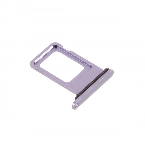 Βάση Υποδοχή Κάρτας Single SIM Tray για Apple iPhone 11 - Χρώμα: Μωβ