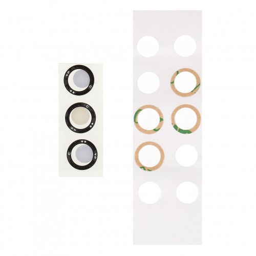 Τζαμάκι Κάμερας Μαύρο (σετ 3τμχ) για Galaxy A32 5G