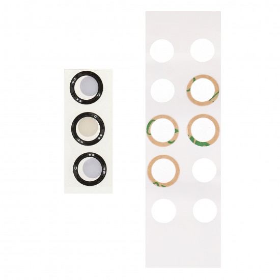 Τζαμάκι Κάμερας Μαύρο (σετ 3τμχ) για Galaxy A32 5G