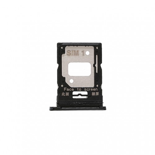 SIM Card Tray + SIM Card Tray / Micro SD Card Tray for Xiaomi Mi 11 Lite M2101K9AG Black