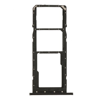 SIM Card Tray for Samsung Galaxy A03s Dual Card Version Black