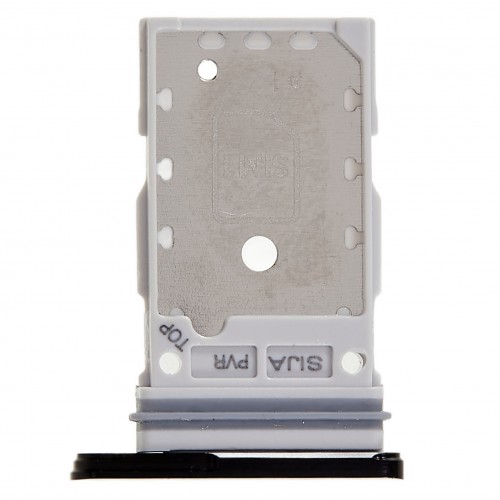 Samsung Dual SIM Card Holder Μαύρο για Galaxy S22 Ultra 5G