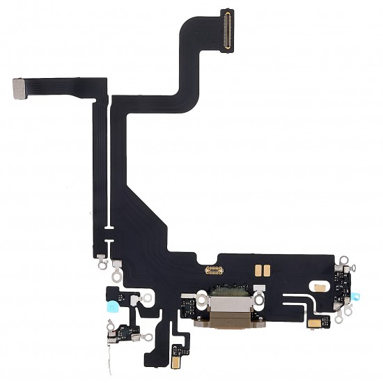 Καλωδιοταινία με Θύρα Φόρτισης σε Μαύρο χρώμα για iPhone 13 Pro