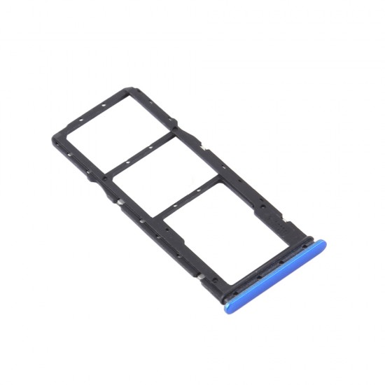 Υποδοχή Κάρτας Sim / SIM Card Tray for Xiaomi Redmi 9A Dual Card Version Blue Μπλε