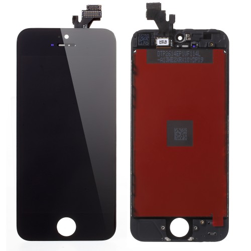 Οθόνη με μηχανισμό αφής και Πλαίσιο LCD SCREEN iPhone 5 Black