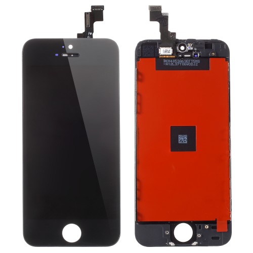 Οθόνη με μηχανισμό αφής και Πλαίσιο LCD SCREEN iPhone 5s Black
