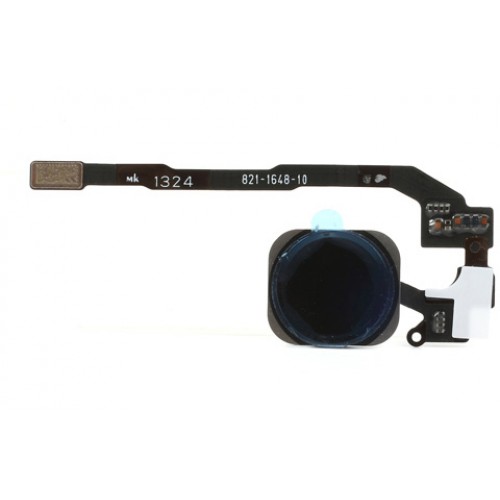 Κεντρικό Πλήκτρο Home Button Flex iPhone 5s Black