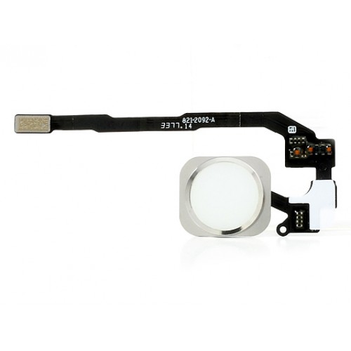 Κεντρικό Πλήκτρο Home Button Flex iPhone 5s White